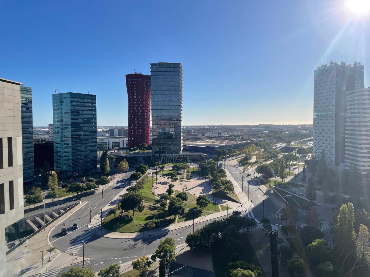 Fira De Barcelona City View Apartment With Garage Parking Оспиталет де Лобрегат Екстериор снимка